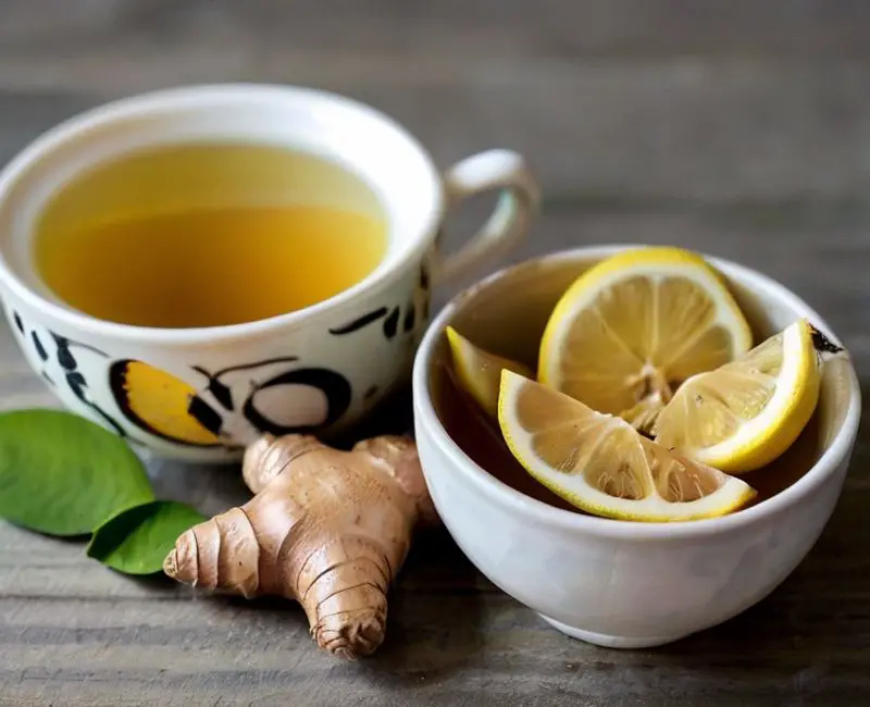 Lemon Ginger Detox Tea