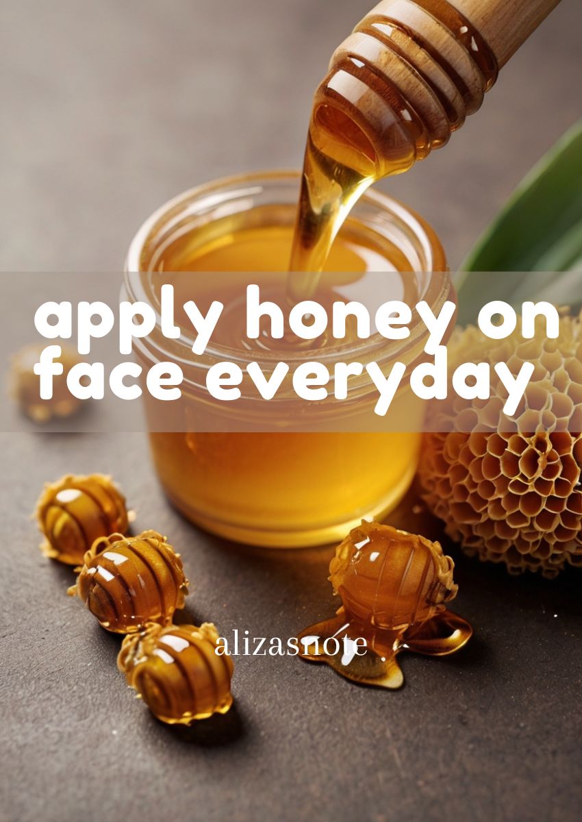can i apply honey on my face everyday