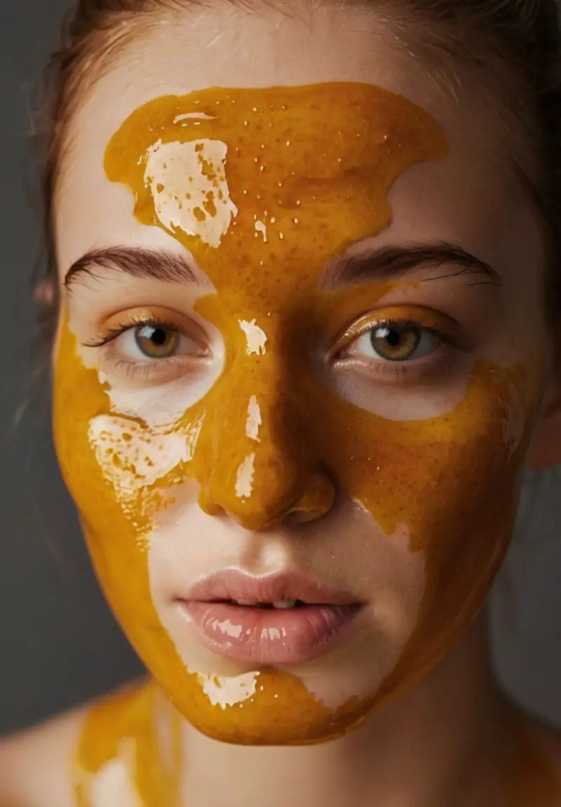 does honey and turmeric cure pimples