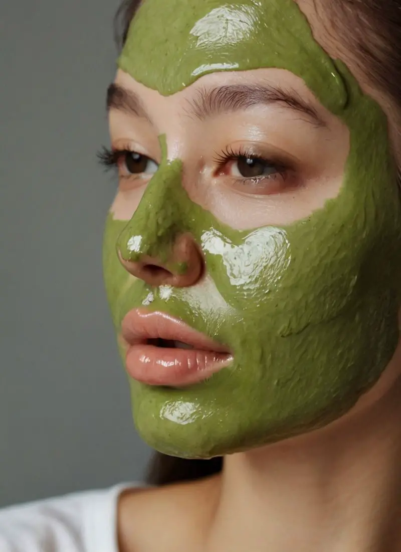 does putting green tea on your face help acne