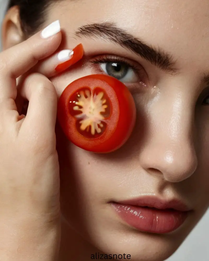  is tomato good for dark circles 