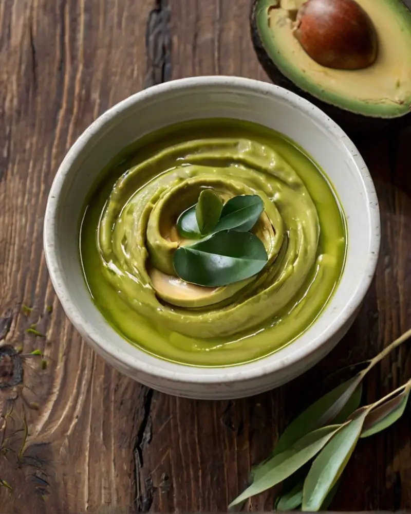 Avocado and Olive Oil Hair Mask