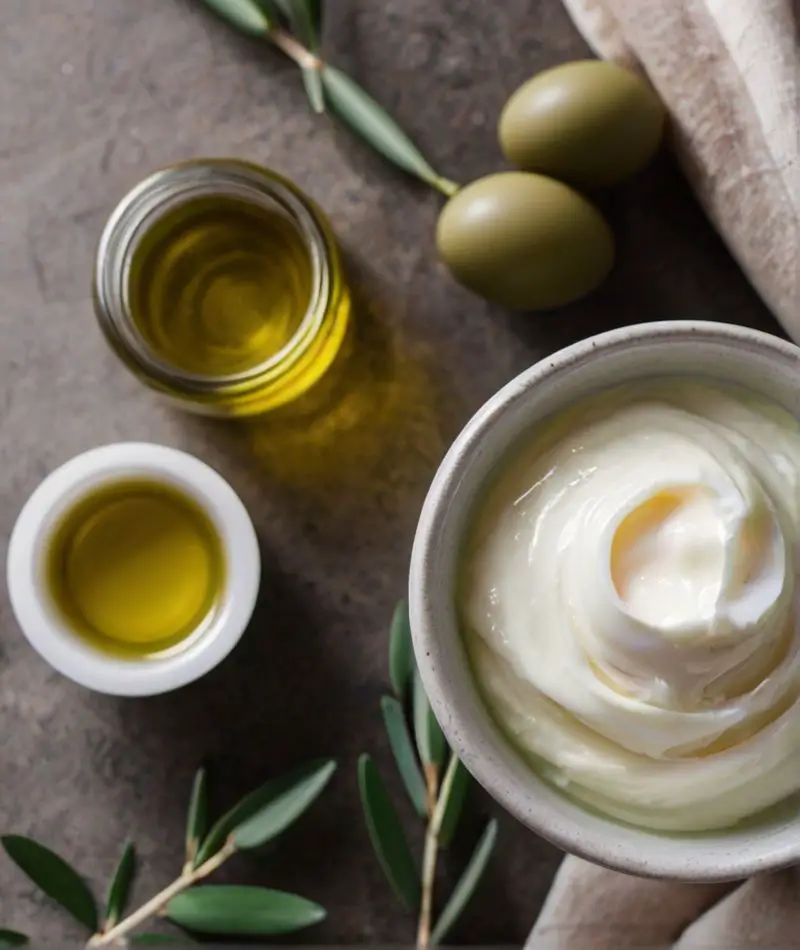 Egg and Olive Oil Hair Mask