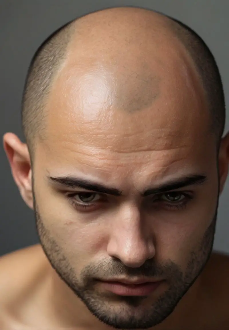 Is it possible to regrow hair on bald spot naturally male