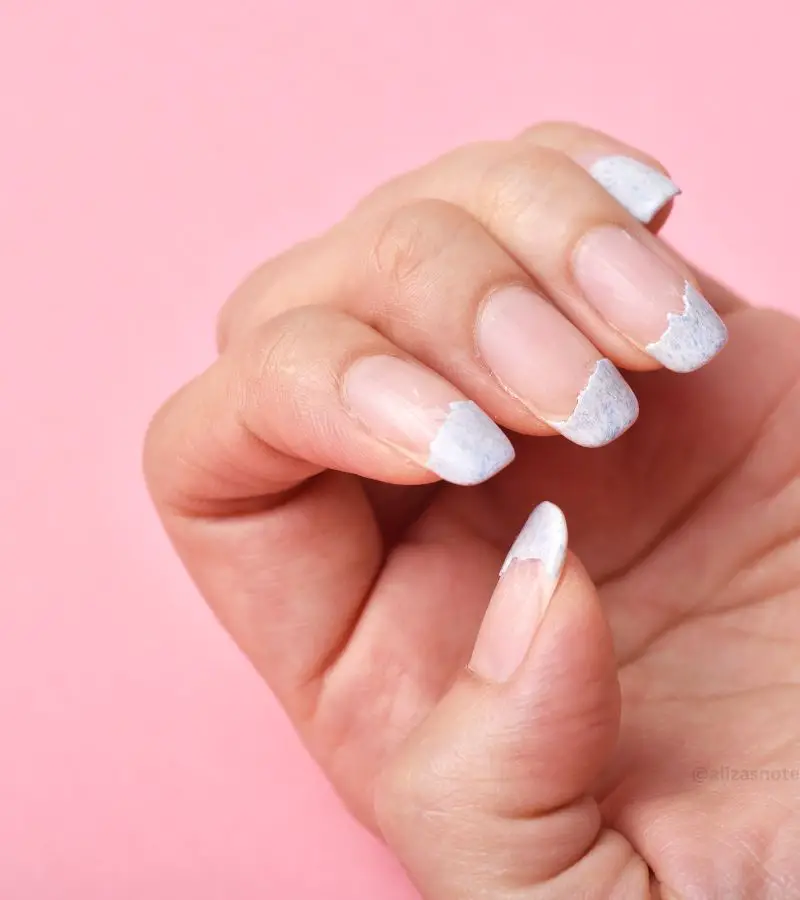 how to fix a cracked nail without glue