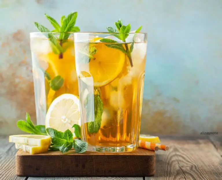How To Make Iced Green Tea With Lemon