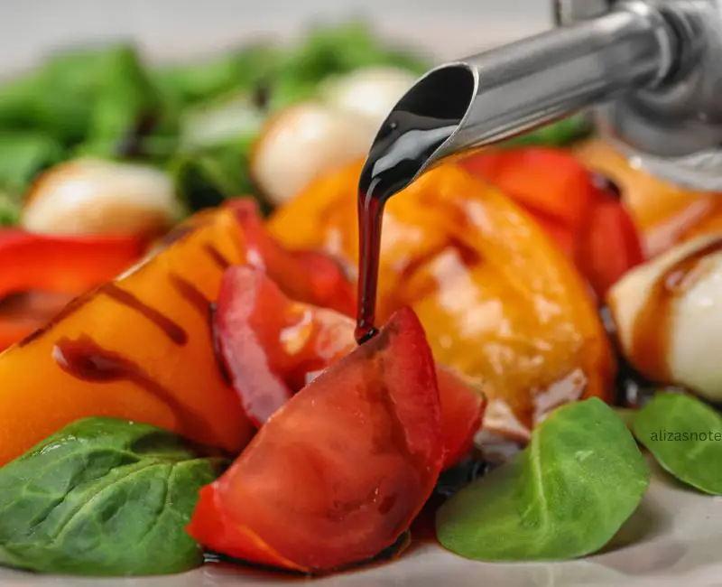 Tomato Basil Salad Balsamic