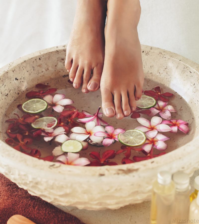 foot care at home for cracked heels