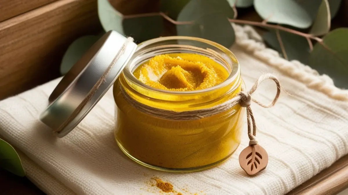 Turmeric Lip Scrub For Dark Lips Diy